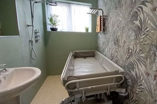 Sacred Spirit Wet Room Ensuit shower room free-ability holidays wheelchair accessible