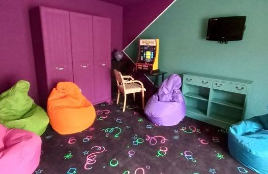 Sacred Spirit Games/Cinema Room ping pong table sensory Free-Ability Holidays Wheelchair accessible